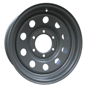Envy Wheels – TRAILER STEEL MODULAR – Silver – 15″x6″ 0mm – All weather Wheels – 200SM-15655